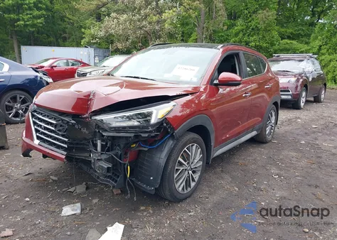 2020 Hyundai Tucson Ultimate из США, поврежденный, VIN KM8J3CAL4LU167900